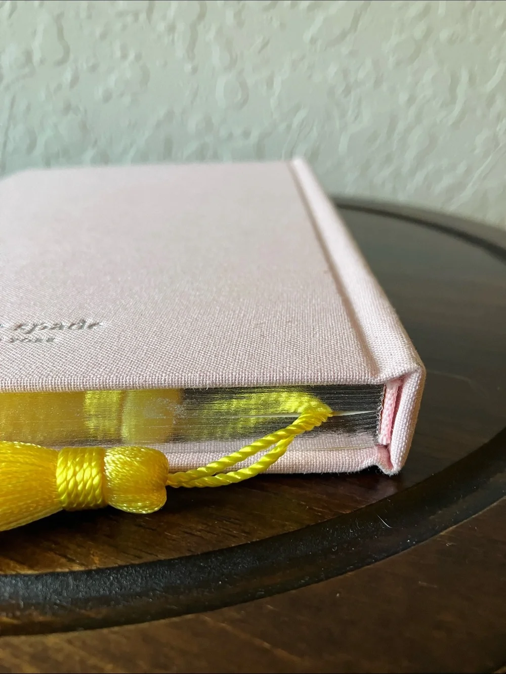 Kate Spade: Pink “I do.” Cloth Hardcover Journal